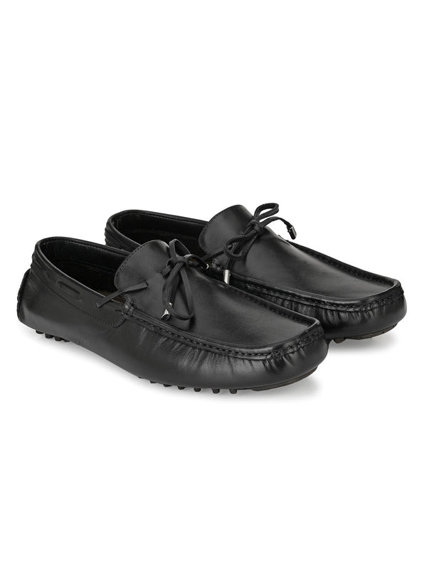 Voguish Black Moccasin