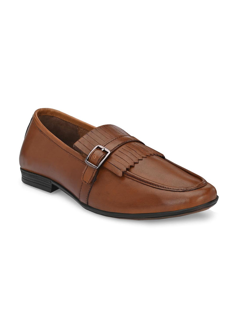 Troy Kilt Loafers in Brown