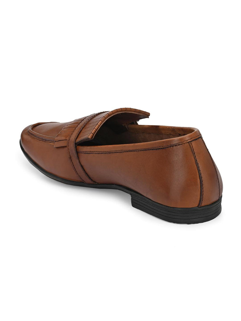 Troy Kilt Loafers in Brown