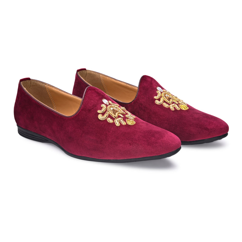 Royal Monarch Cherry Slip-ons