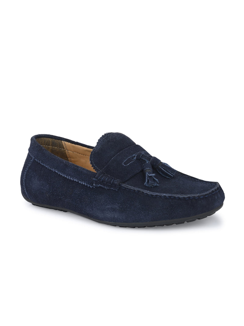 Dash Blue Driving Loafers