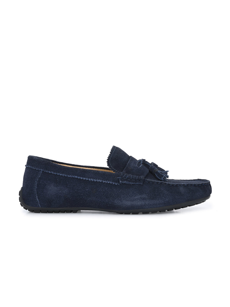 Dash Blue Driving Loafers