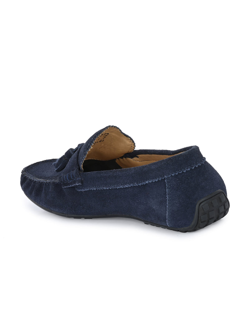 Dash Blue Driving Loafers