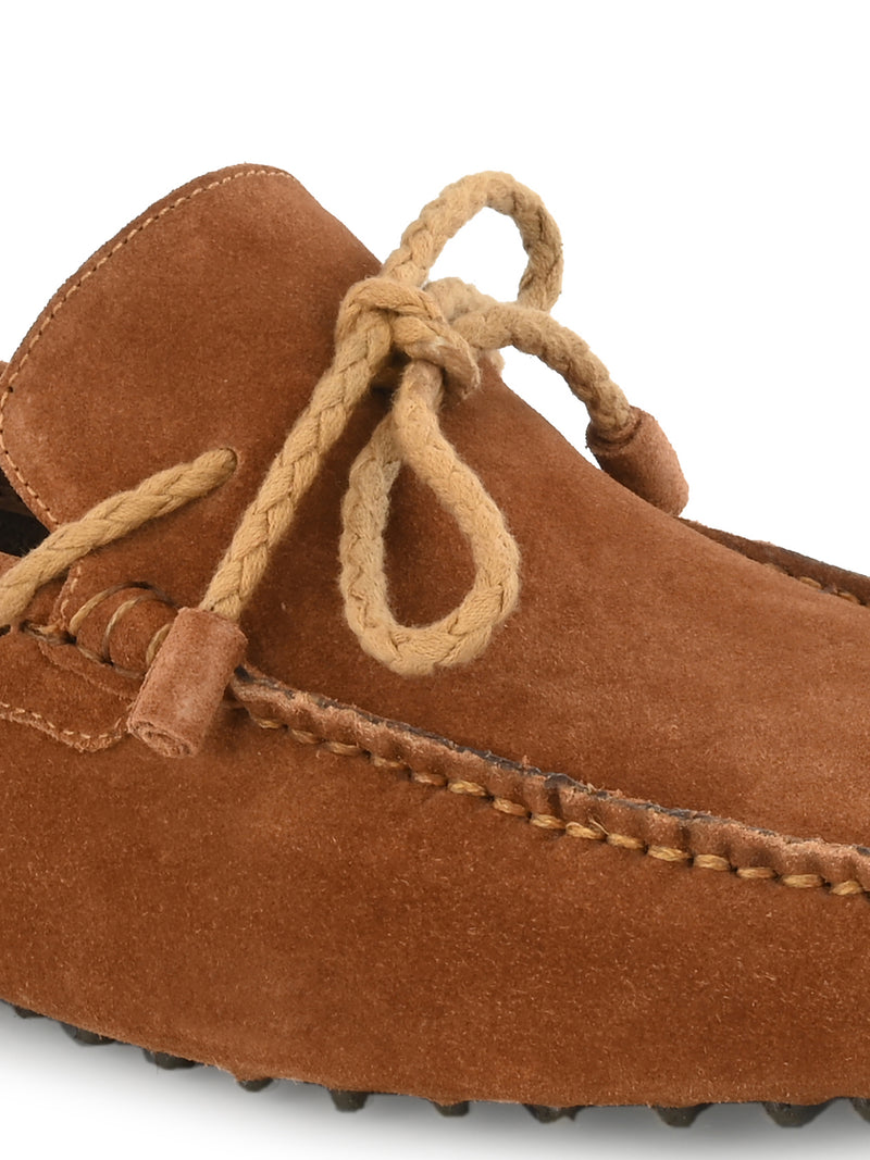 Slate Rust Driving Loafers