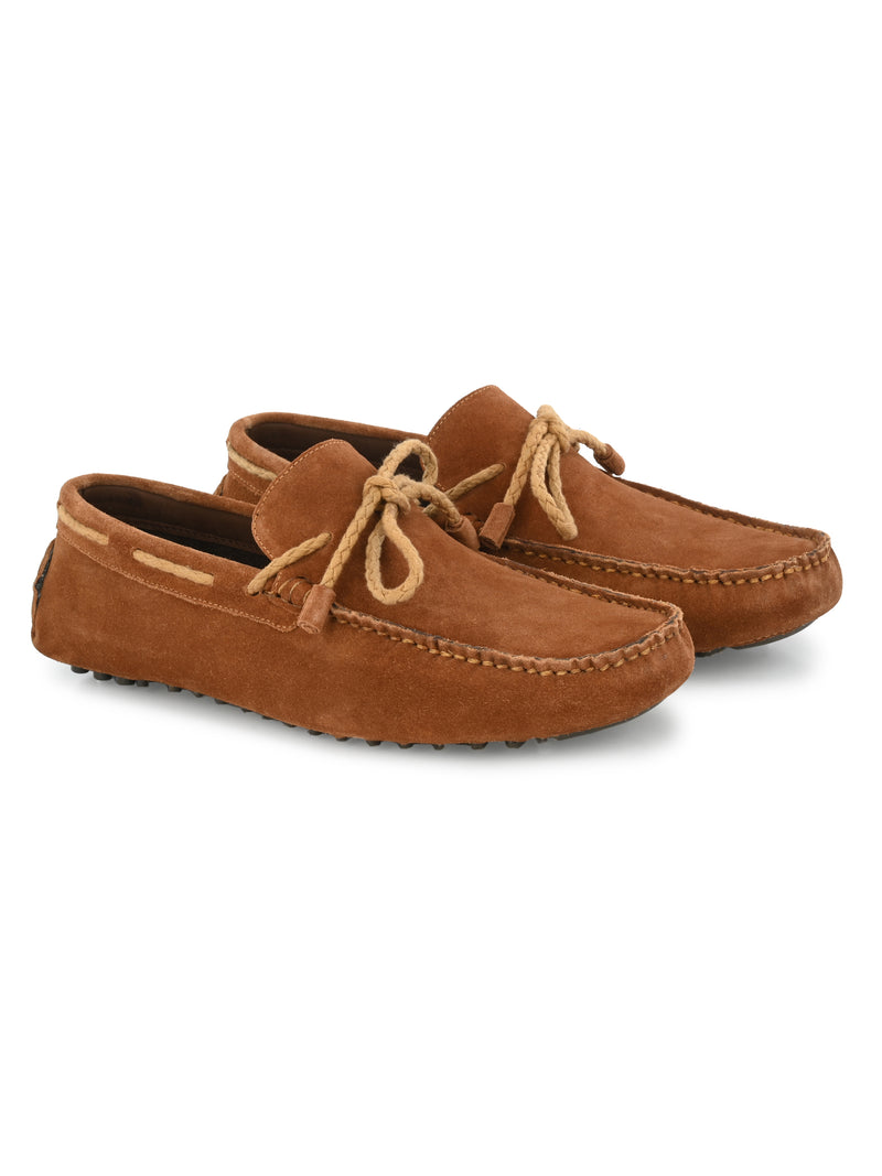 Slate Rust Driving Loafers