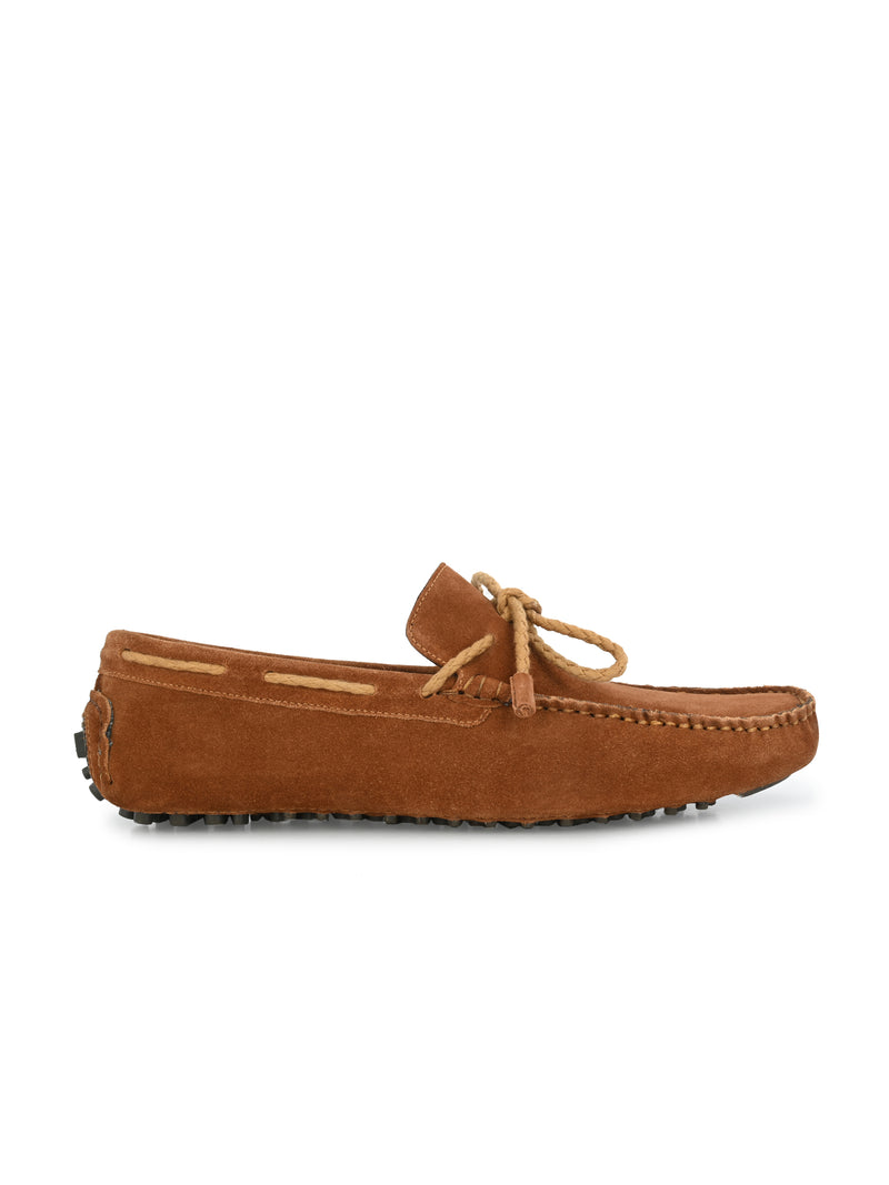 Slate Rust Driving Loafers