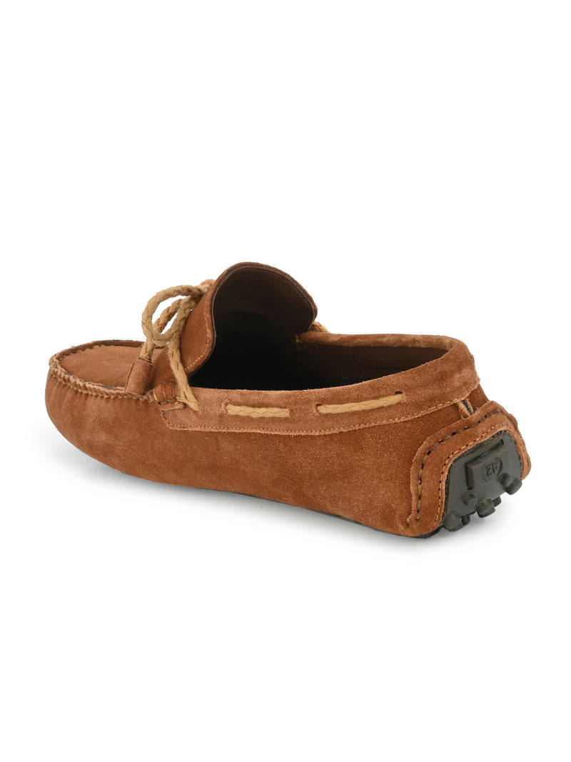 Slate Rust Driving Loafers
