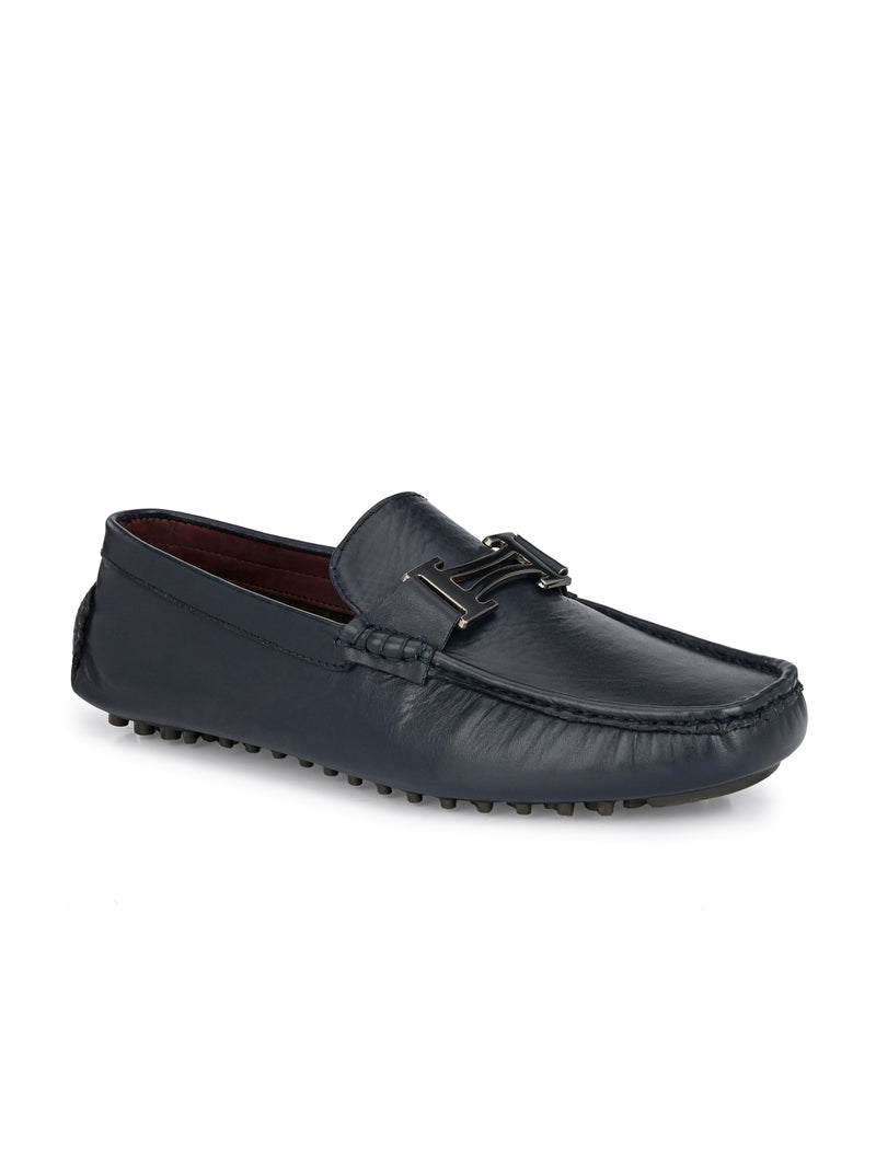 Diaz Blue Driving Loafers