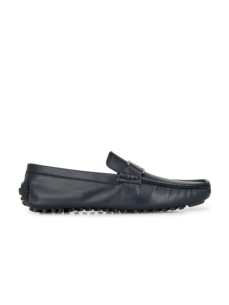 Diaz Blue Driving Loafers