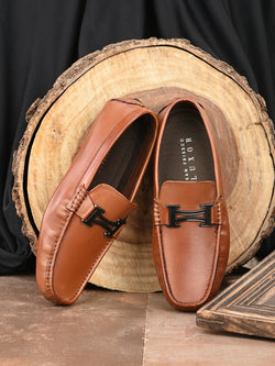 Diaz Tan Driving Loafers