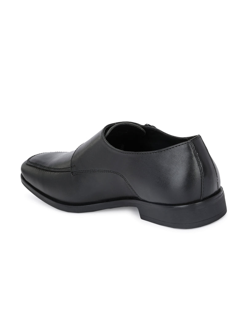 Collegiate Black Monk Shoes