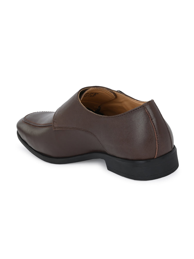 Collegiate Brown Monk Shoes