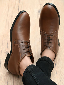 Ditas Tan Mid-Ankle Boots
