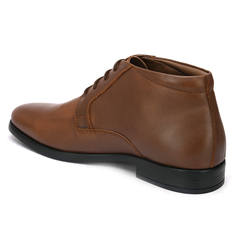 Ditas Tan Mid-Ankle Boots