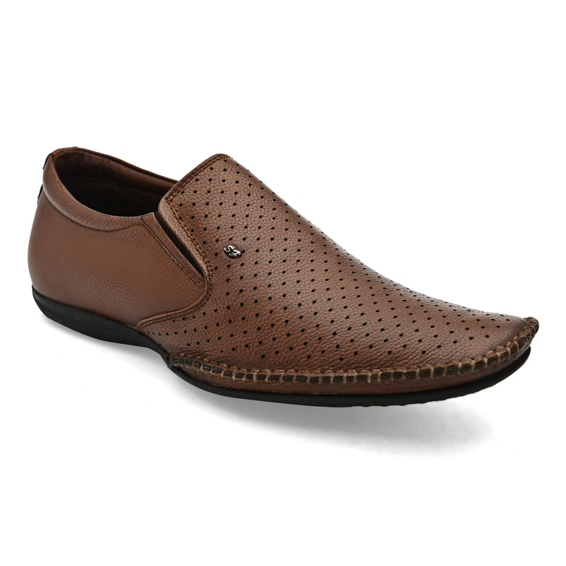 Flex-it Tan Slip-Ons