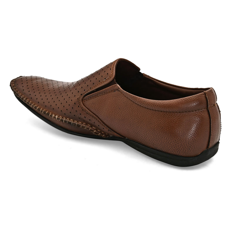 Flex-it Tan Slip-Ons