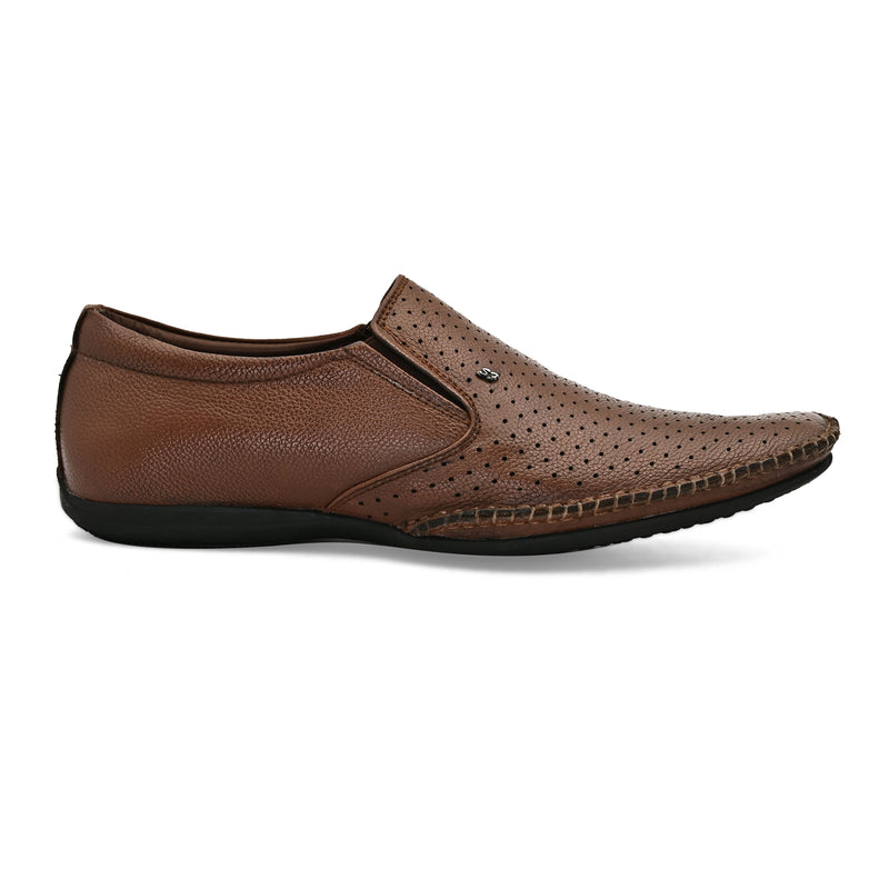 Flex-it Tan Slip-Ons