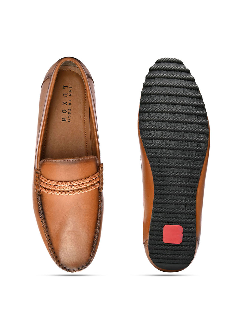 Goblit Tan Loafers