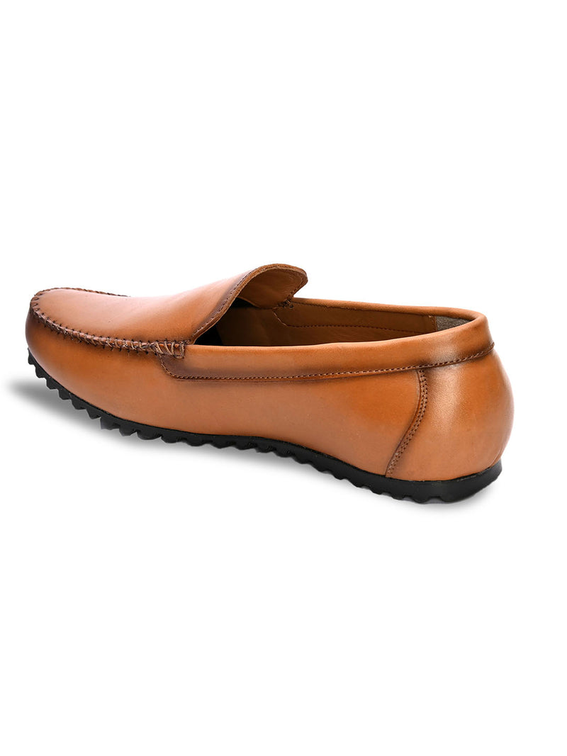 Bullet Tan Loafers