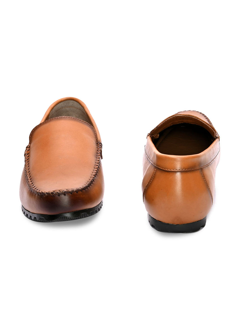 Bullet Tan Loafers