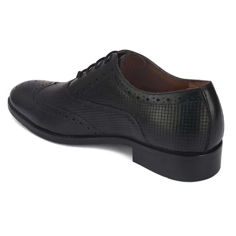 Delmar Black Formal Brogues