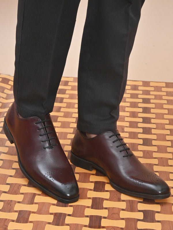 Douglas Cherry Tuxedo Shoes