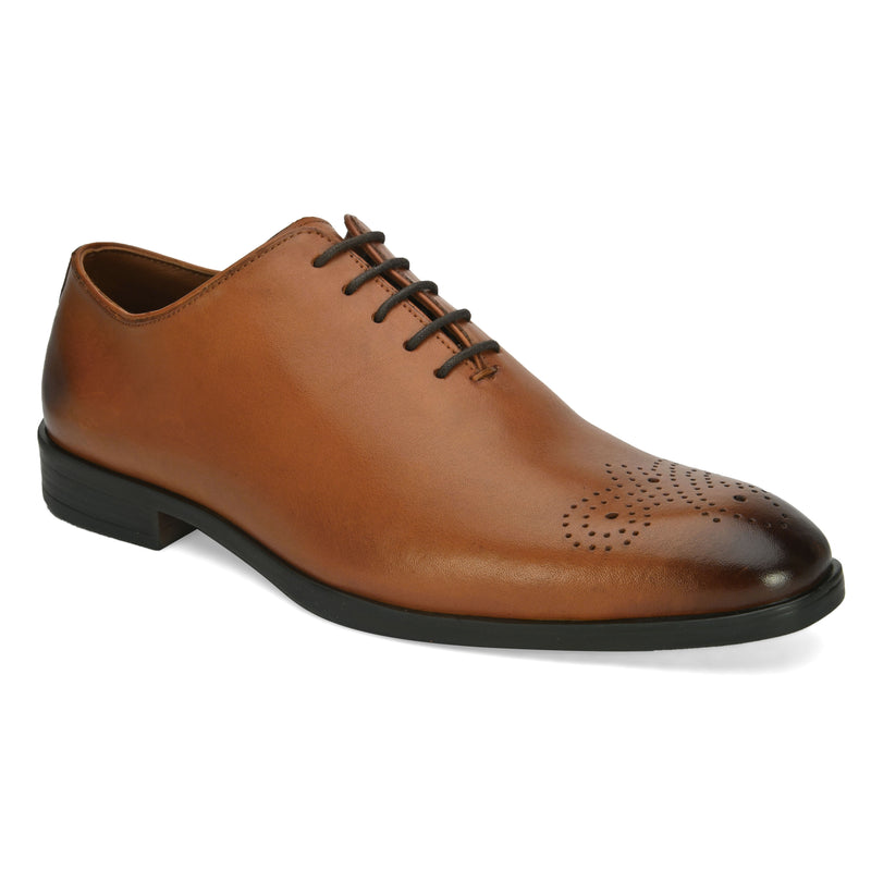 Douglas Tan Tuxedo Shoes