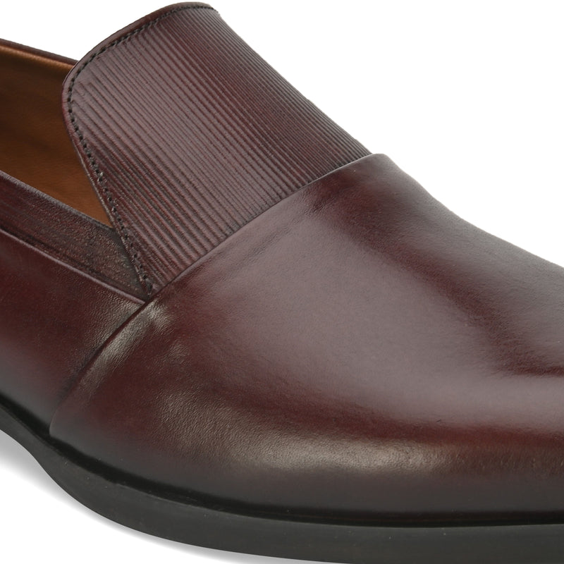 Newman Cherry Formal Slip-ons