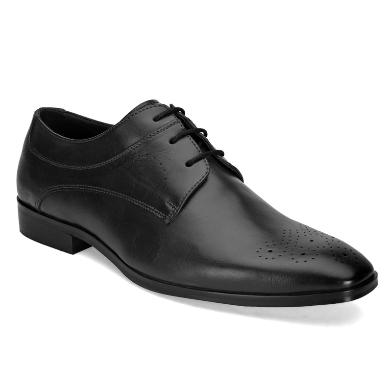 Mayfair Black Derby Shoes