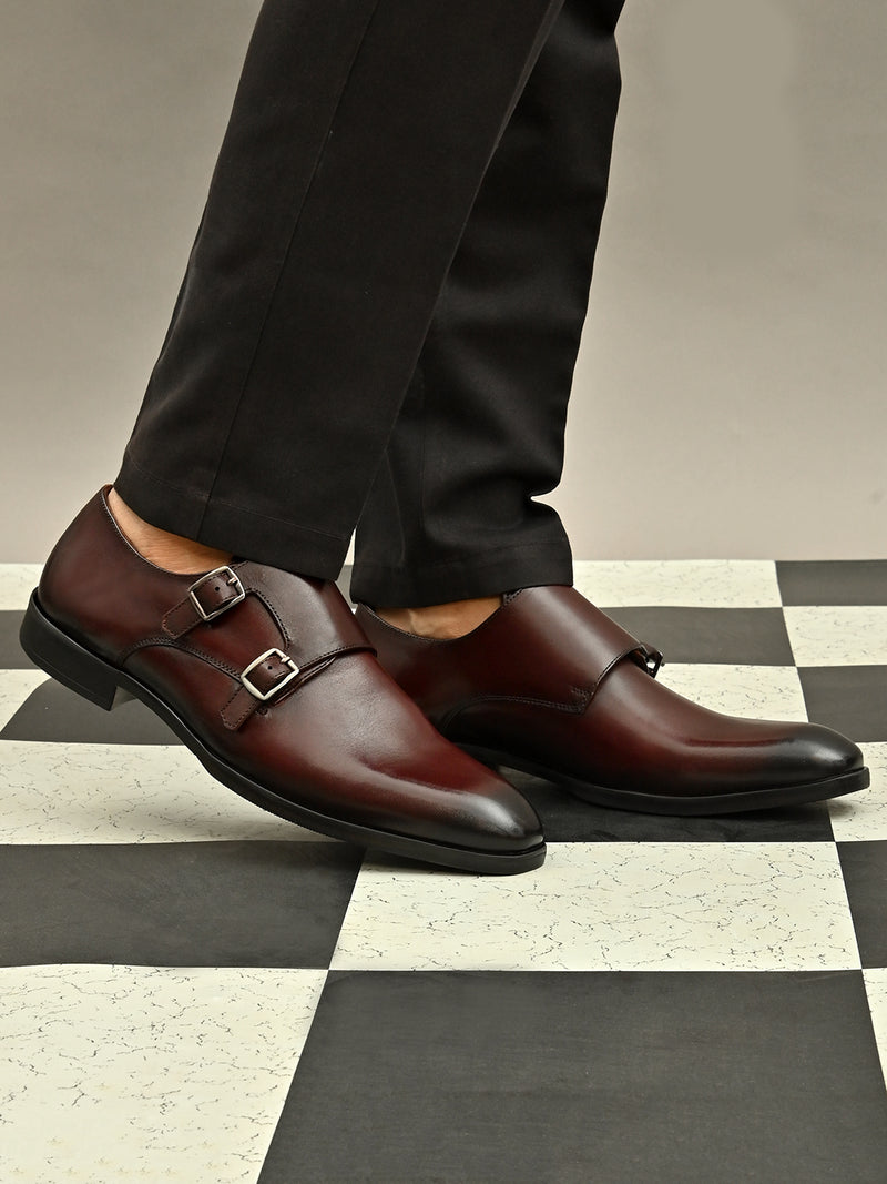 Hugo Classic Cherry Monk Shoes