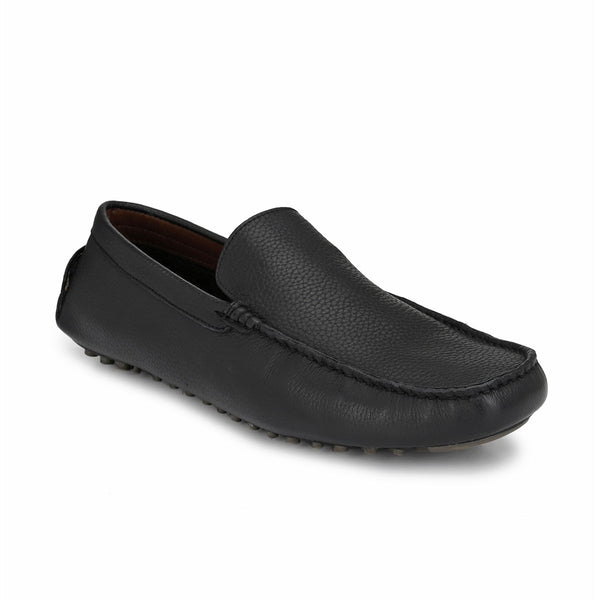 Buy Black Tassel Leather Loafers Shoes for Men Online – Sanfrissco
