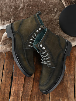 Fabian Olive Ankle Boots