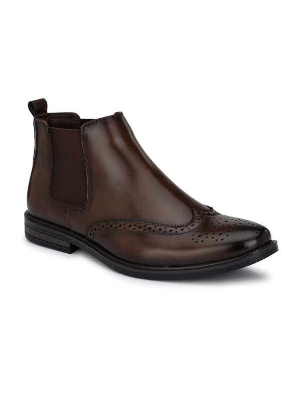 Hague Brown Chelsea Boots