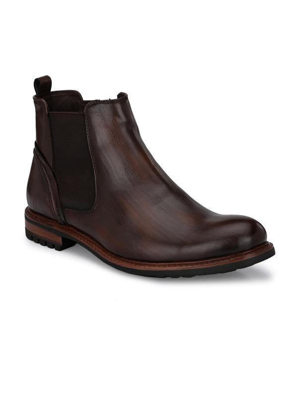 Quest Brown Chelsea Boots