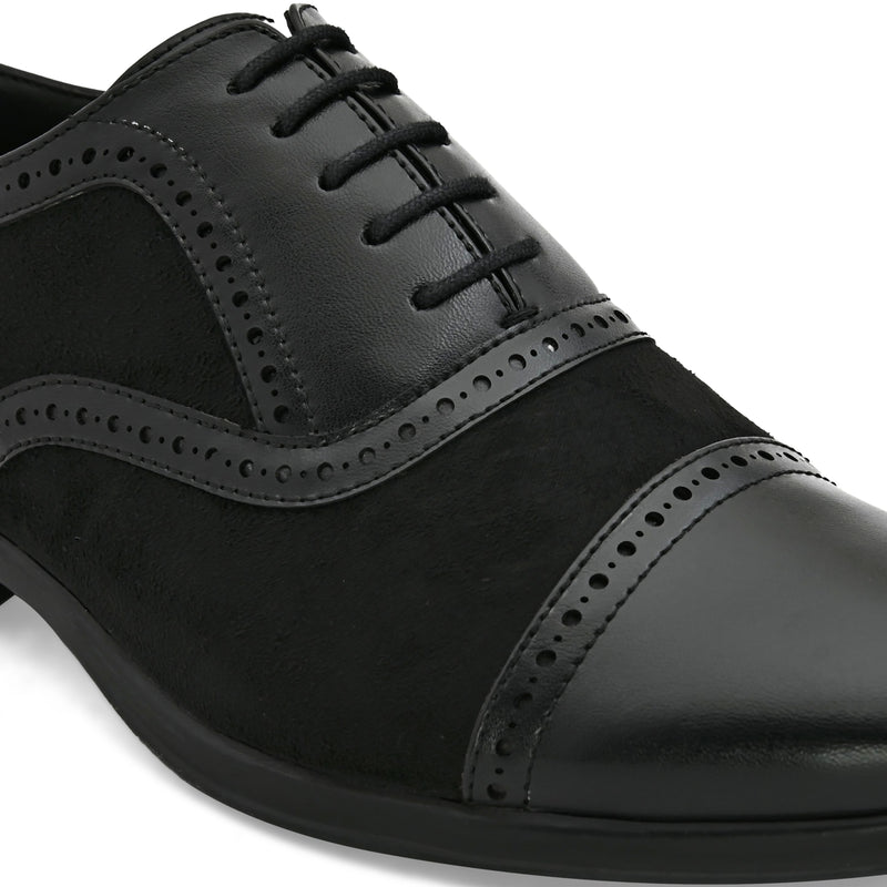 Zurich Black Oxford Shoes