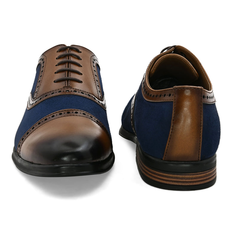 Zurich Tan Oxford Shoes