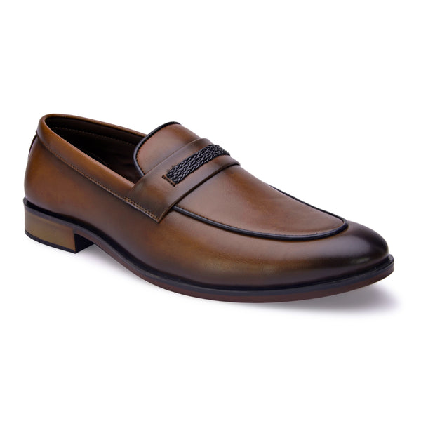 Bond Tan Saddle Loafers